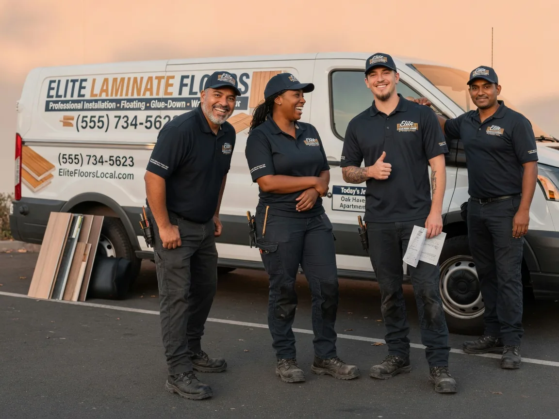 Laminate flooring installation company in Xenia, OH